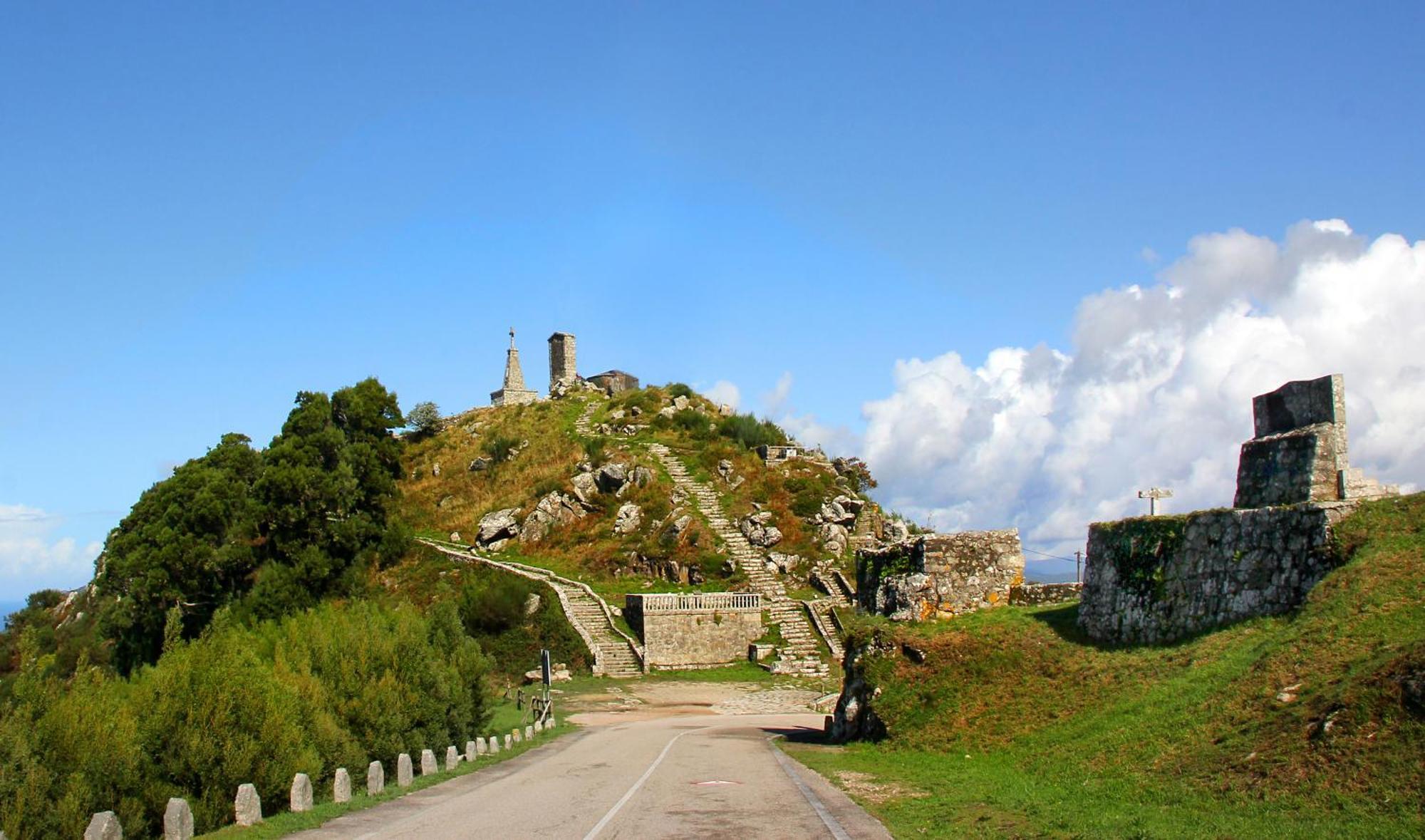 La Casa Alta En La Ruta Del Camino De Santiago Βίλα A Guarda Εξωτερικό φωτογραφία